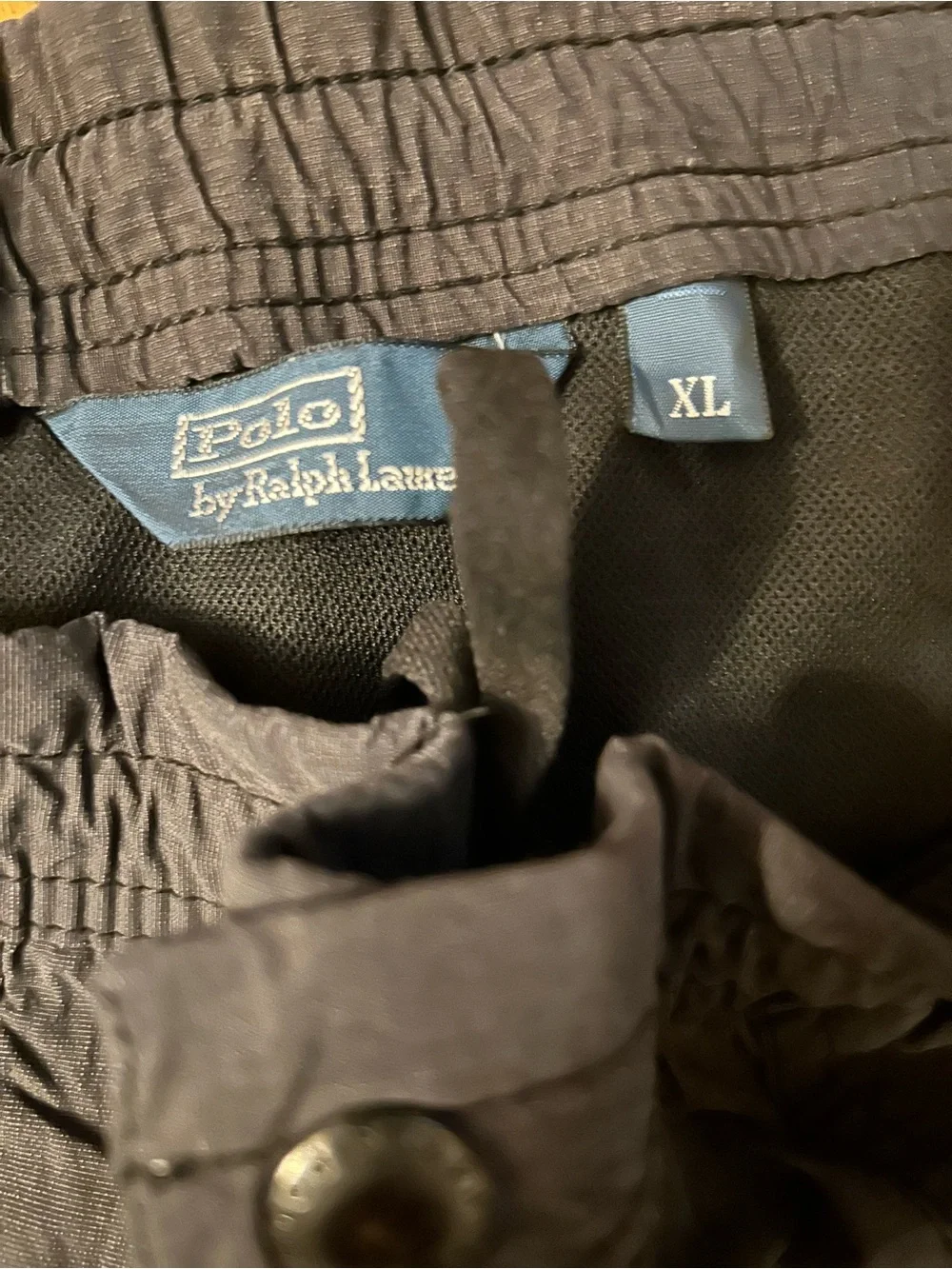 Polo Ralph Lauren Black Cargo Canoe Slalom Shorts